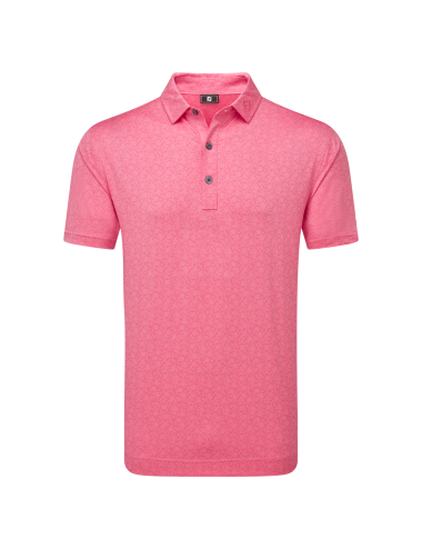 Footjoy Painted Floral Lisle Polo