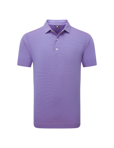 Footjoy Micro Feeder Stripe Lisle Polo