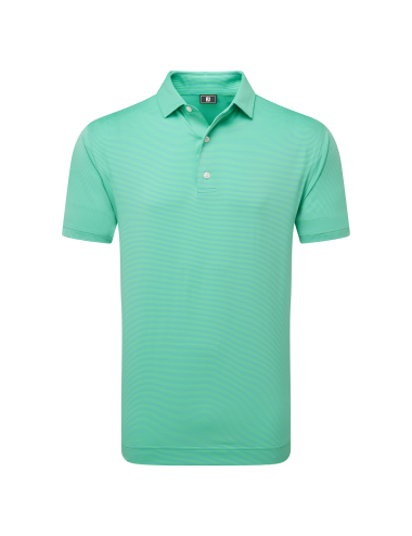Footjoy Micro Feeder Stripe Lisle Polo