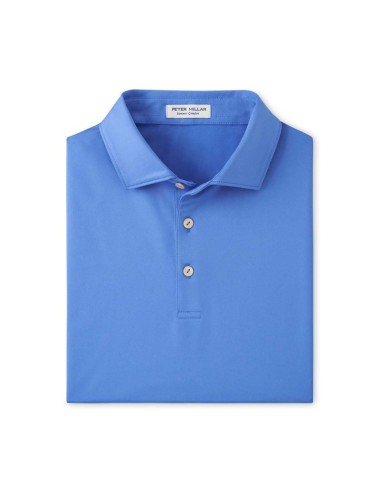 Peter Millar Men Solid Performance Jersey Polo Sean Self Collar
