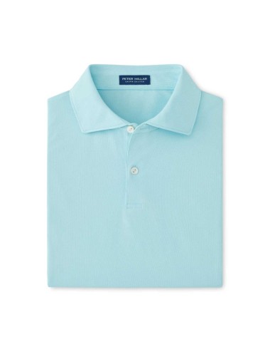 Peter Millar Men Soul Performance Mesh Polo  Edwin Spread Collar