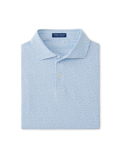 Peter Millar Men Palermo Performance Jersey Polo Edwin Spread Col
