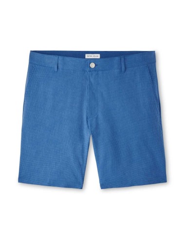 Peter Millar Men Shackleford Gingham Performance Hybrid Short