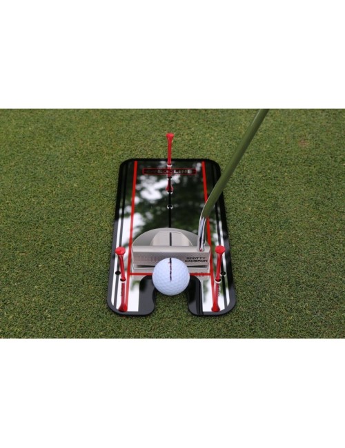 Pequeño espejo para el putting